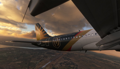 [FENIX] Allegiant Air Golden Knight Vegas Born Livery 8K