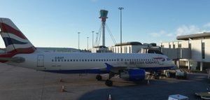 Fenix British Airways A320 with BA interior  thumbnail 3