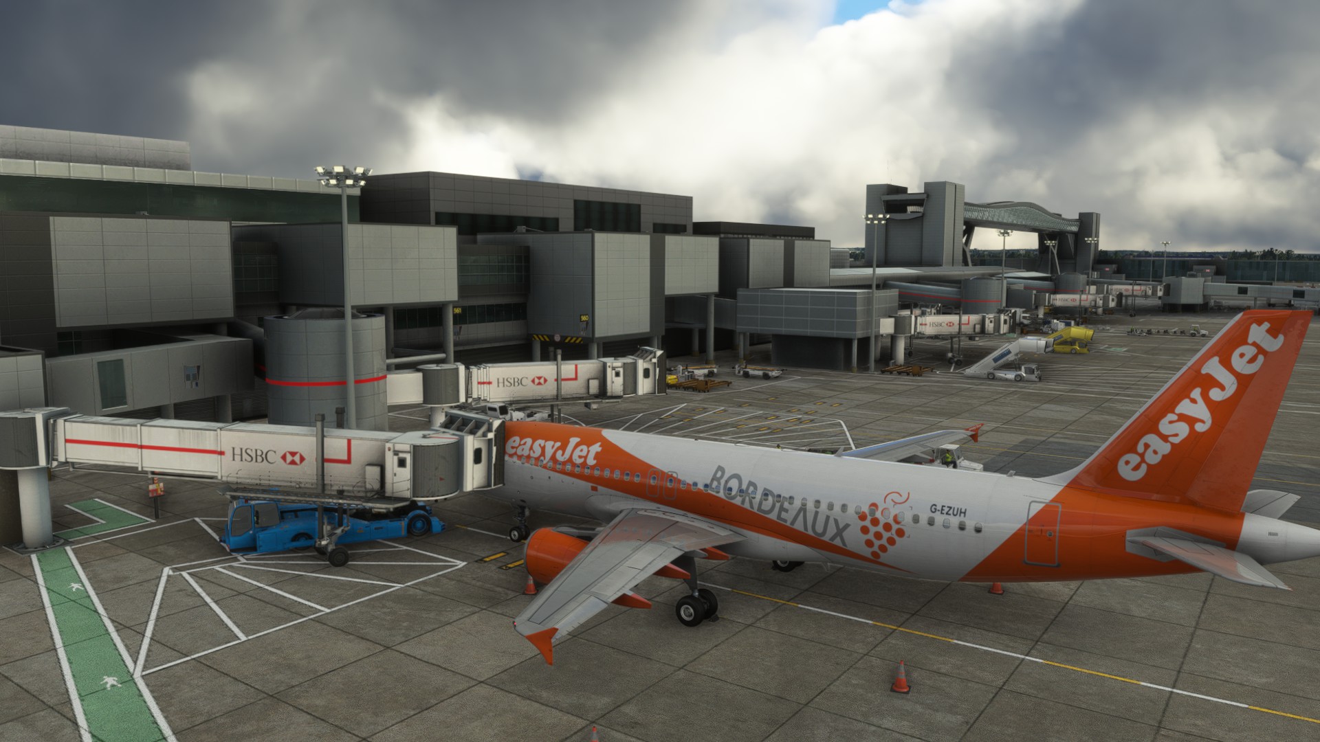FENIX | EASYJET G-EZUH | aka BORDEAUX  With Cabin  - Image 1