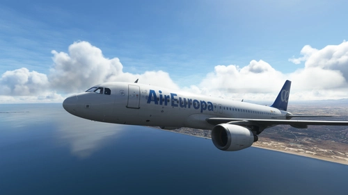 Fenix Simulations | Airbus A320 | Air Europa | 4K | Drag and drop