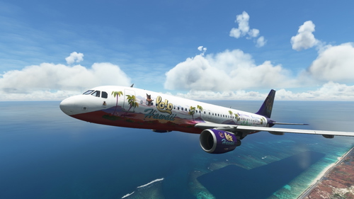 Fenix Simulations | Airbus A320 | Lolo Hawaii | 8K | Drag and drop