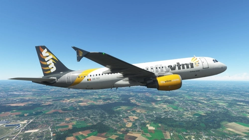Fenix Simulations | Airbus A320 | VLM Airlines OO-TCT | w/ Cabin | 8K | Drag and drop