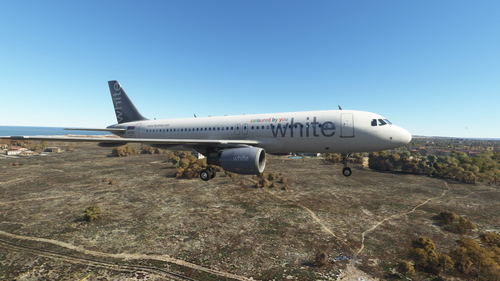 Fenix Simulations | Airbus A320 | White Airways CS-TQS | 8K | Drag and drop