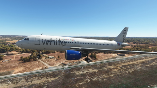 Fenix Simulations | Airbus A320 | White Airways CS-TRO | 8K | Drag and drop