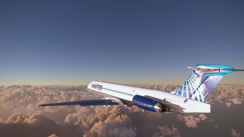 (Fictional) United Airlines Md-82