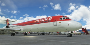 [Fly the Maddog X] Avianca Colombia McDonnell Douglas MD-82 thumbnail 5