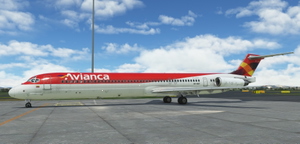 [Fly the Maddog X] Avianca Colombia McDonnell Douglas MD-82 thumbnail 11