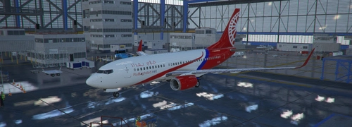 FlyBaghdad YI-AQL 737-700BW