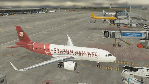 [A32NX] FlyByWire A320Neo Big Papa Airlines Livery