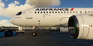 [A32NX] FlyByWire | Airbus A320neo Air France F-GKXU with mask in 8k thumbnail 3