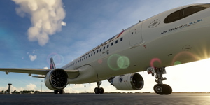[A32NX] FlyByWire | Airbus A320neo Air France F-GKXU with mask in 8k thumbnail 10
