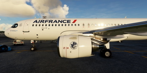 [A32NX] FlyByWire | Airbus A320neo Air France F-GKXU with mask in 8k thumbnail 4