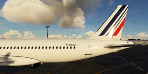 [A32NX] FlyByWire | Airbus A320neo Air France F-GKXU with mask in 8k thumbnail 6