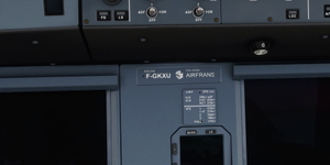 [A32NX] FlyByWire | Airbus A320neo Air France F-GKXU without mask in 8k - FOR FLYBYWIRE thumbnail 11