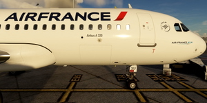 [A32NX] FlyByWire | Airbus A320neo Air France F-GKXU without mask in 8k - FOR FLYBYWIRE thumbnail 10