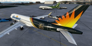 [A32NX] FlyByWire | Airbus A320neo Allegiant Golden Knights N302NV in 8k thumbnail 9