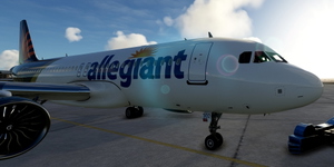 [A32NX] FlyByWire | Airbus A320neo Allegiant Golden Knights N302NV in 8k thumbnail 8