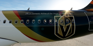 [A32NX] FlyByWire | Airbus A320neo Allegiant Golden Knights N302NV in 8k thumbnail 5