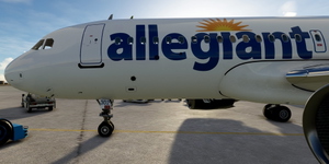 [A32NX] FlyByWire | Airbus A320neo Allegiant Golden Knights N302NV in 8k thumbnail 2