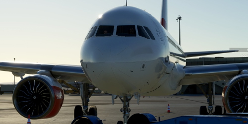 [A32NX] FlyByWire | Airbus A320neo AUSTRIAN AIRLINES Lufthansa Group OE-LXE in 8k