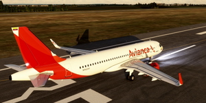 [A32NX] FlyByWire | Airbus A320neo AVIANCA N962AV with mask in 8k thumbnail 7
