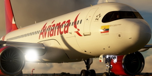 [A32NX] FlyByWire | Airbus A320neo AVIANCA N962AV with mask in 8k thumbnail 3