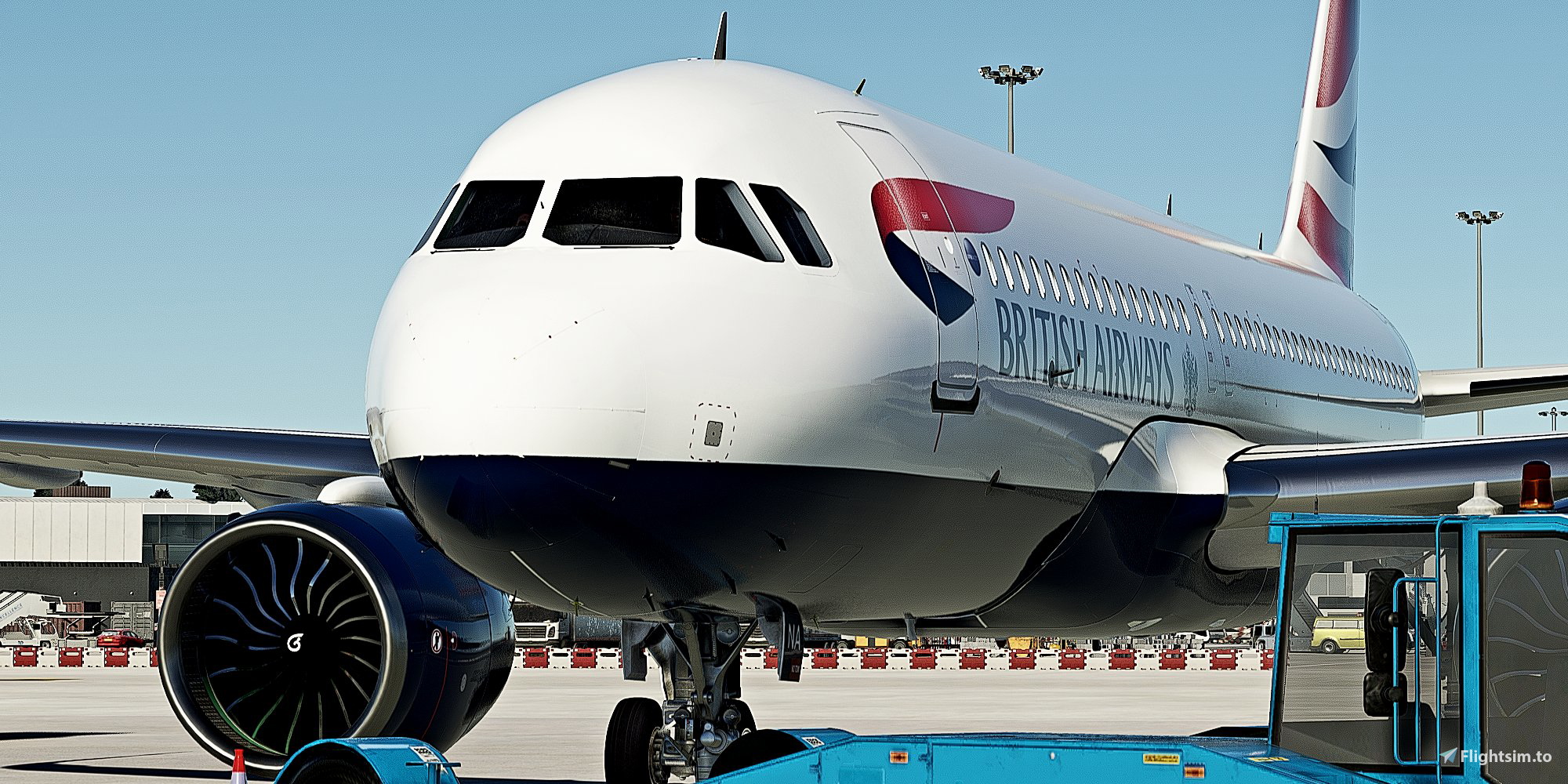 [A32NX] FlyByWire | Airbus A320neo BRITISH AIRWAYS G-TTNA in 8k - Image 1