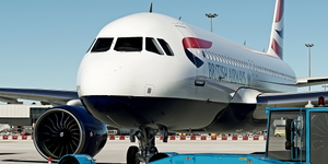 [A32NX] FlyByWire | Airbus A320neo BRITISH AIRWAYS G-TTNA in 8k thumbnail 1