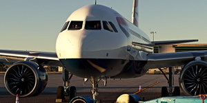 [A32NX] FlyByWire | Airbus A320neo BRITISH AIRWAYS G-TTNB in 8k thumbnail 1