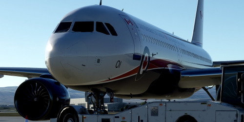 [A32NX] FlyByWire | Airbus A320neo Canadian Air Force One 15001 - in 8k