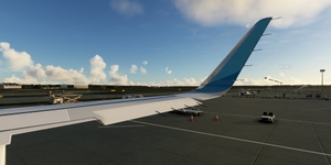 [A32NX] FlyByWire | Airbus A320neo Eurowings Discover D-AIUW with mask in 8k thumbnail 5