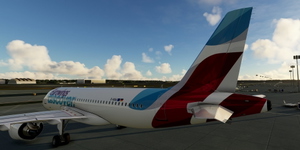[A32NX] FlyByWire | Airbus A320neo Eurowings Discover D-AIUW with mask in 8k thumbnail 7