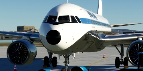 [A32NX] FlyByWire | Airbus A320neo PAN AM Old livery in 8k