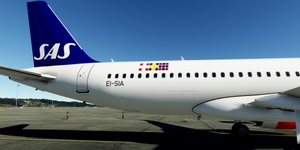 [A32NX] FlyByWire | Airbus A320neo Scandinavian EI-SIA in 8k thumbnail 8