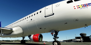 [A32NX] FlyByWire | Airbus A320neo Scandinavian EI-SIA in 8k thumbnail 9