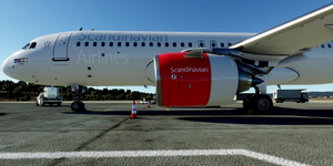 [A32NX] FlyByWire | Airbus A320neo Scandinavian EI-SIA in 8k thumbnail 4