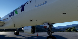 [A32NX] FlyByWire | Airbus A320neo SKY AIRLINE CC-AZH  in 8k thumbnail 10