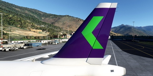 [A32NX] FlyByWire | Airbus A320neo SKY AIRLINE CC-AZH  in 8k thumbnail 7