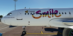 [A32NX] FlyByWire | Airbus A320neo Thai Smile HS-TXM in 8k thumbnail 3