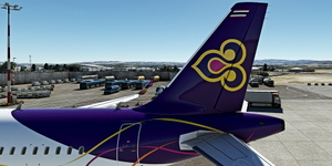 [A32NX] FlyByWire | Airbus A320neo Thai Smile HS-TXM in 8k thumbnail 7