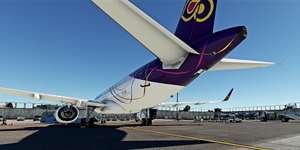 [A32NX] FlyByWire | Airbus A320neo Thai Smile HS-TXM in 8k thumbnail 8