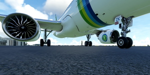 [A32NX] FlyByWire | Airbus A320neo Transavia PH-HZK with mask in 8k thumbnail 10