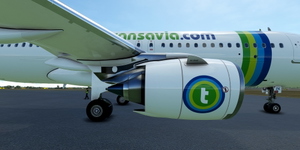 [A32NX] FlyByWire | Airbus A320neo Transavia PH-HZK with mask in 8k thumbnail 8
