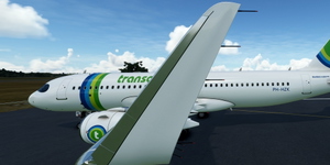 [A32NX] FlyByWire | Airbus A320neo Transavia PH-HZK with mask in 8k thumbnail 5