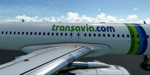 [A32NX] FlyByWire | Airbus A320neo Transavia PH-HZK with mask in 8k thumbnail 9