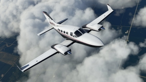 Flysimware Cessna 414 Livery - N140J thumbnail 2