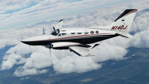 Flysimware Cessna 414 Livery - N140J