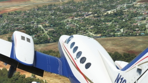 Flysimware Cessna 414AW N100JD 4.4 CLEANED & POLISHED thumbnail 14
