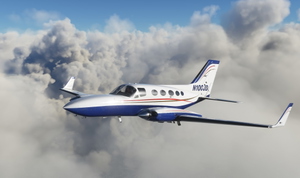 Flysimware Cessna 414AW N100JD 4.4 CLEANED & POLISHED thumbnail 9