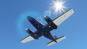Flysimware Cessna 414AW N100JD 4.4 CLEANED & POLISHED thumbnail 2